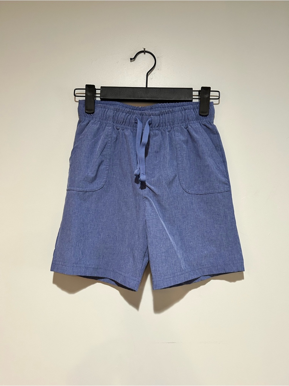 2 Pairs of Kids Casual Shorts Blue and Tan - Picture 5 of 8